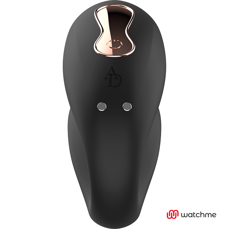 Vibrador de Casal Prazer duplo com tecnologia Watchme Negro/gold - ANNE'S DESIRE