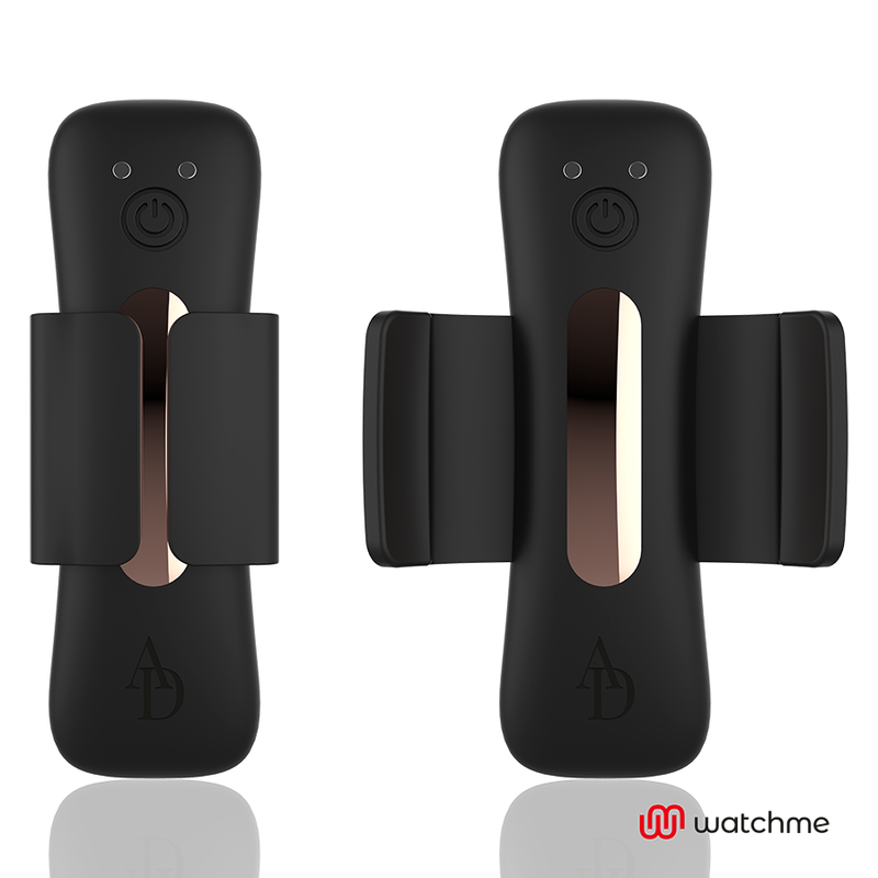 Vibrador de Cuecas Panty Pleasure com tecnologia Watchme Negro/Gold - ANNE'S DESIRE
