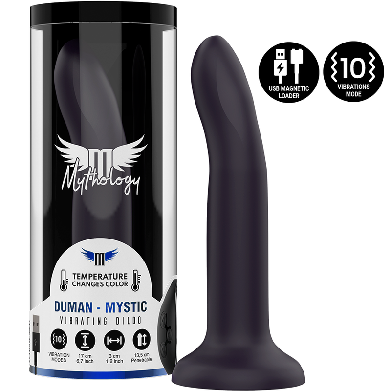Dildo vibrador compatível com tecnologia Watchme MYTHOLOGY DUMAN MYSTIC - M - sentimentosocultos