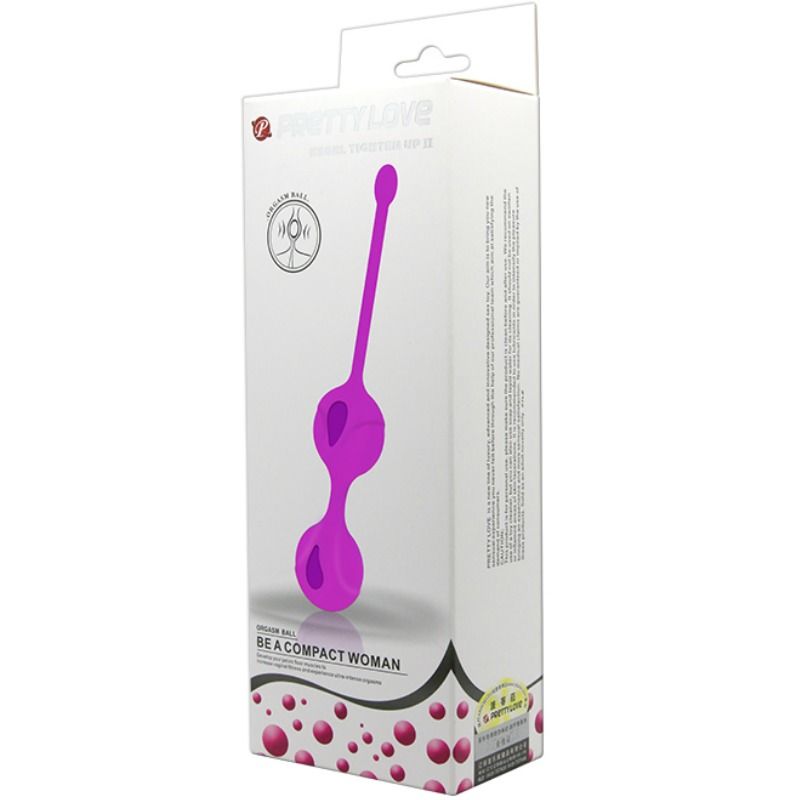 Bolas de exercício de Kegel PRETTY LOVE - Apertar II - sentimentosocultos