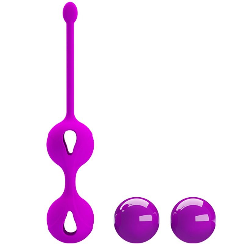 Bolas de exercício de Kegel PRETTY LOVE - Apertar II - sentimentosocultos