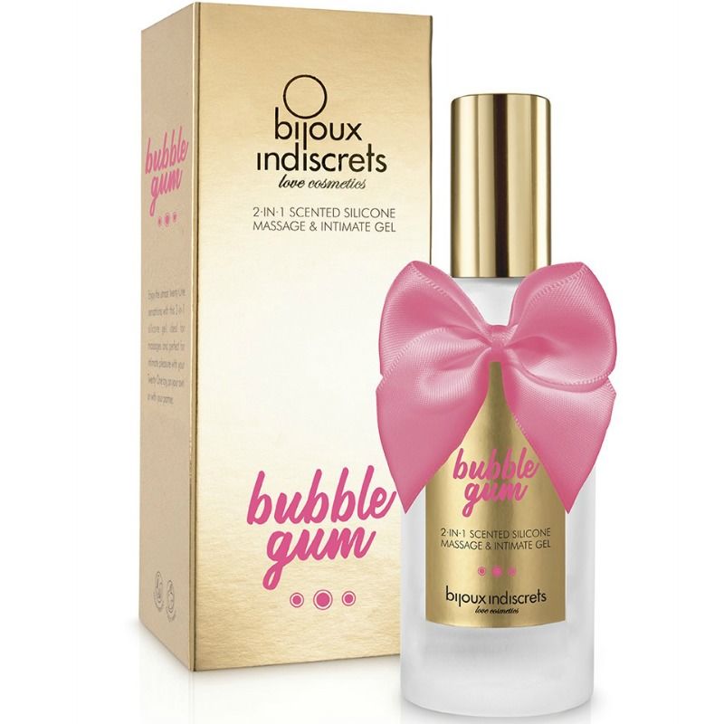 Gel de silicone 2 em 1 BIJOUX BUBBLE GUM - 100 ml - sentimentosocultos