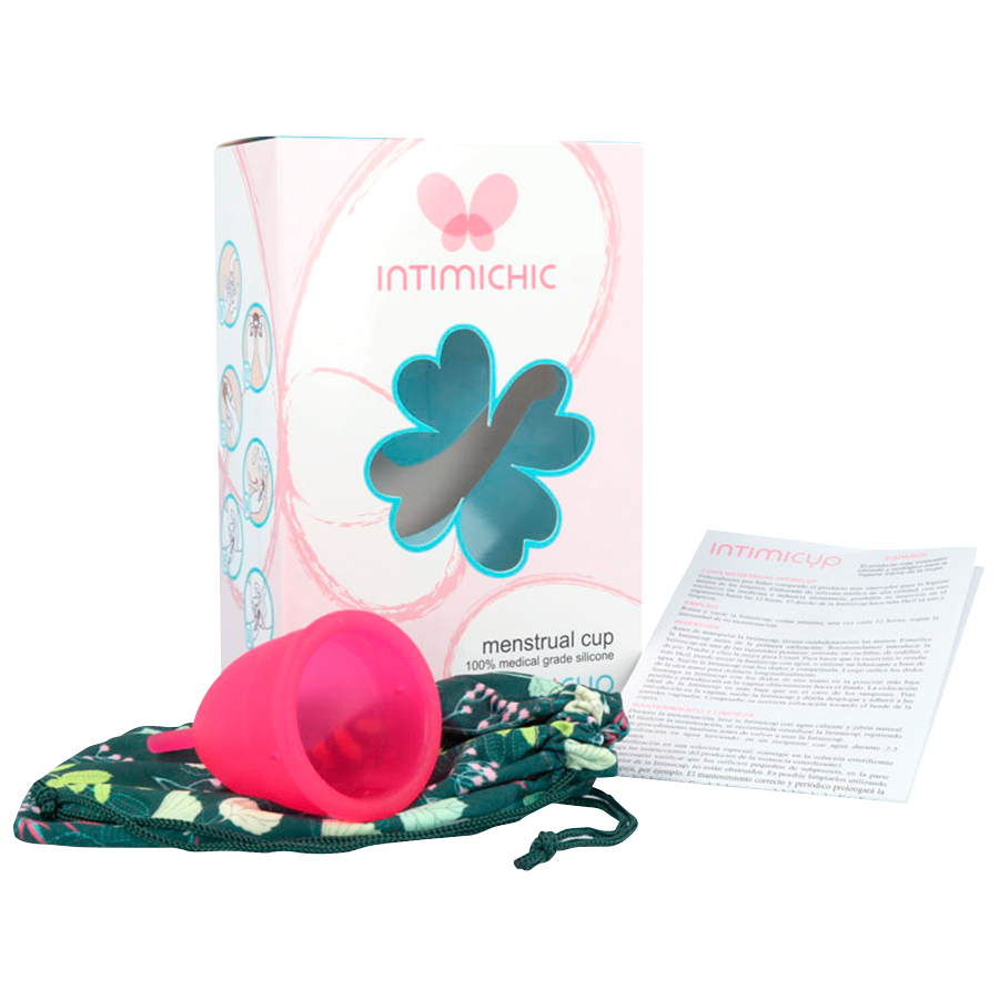 Copo menstrual de silicone INTIMICHIC - Tamanho S - sentimentosocultos