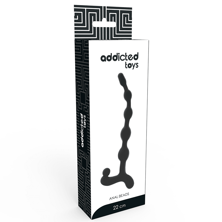 Bolas anais de ADDICTED TOYS 22 cm preto - sentimentosocultos