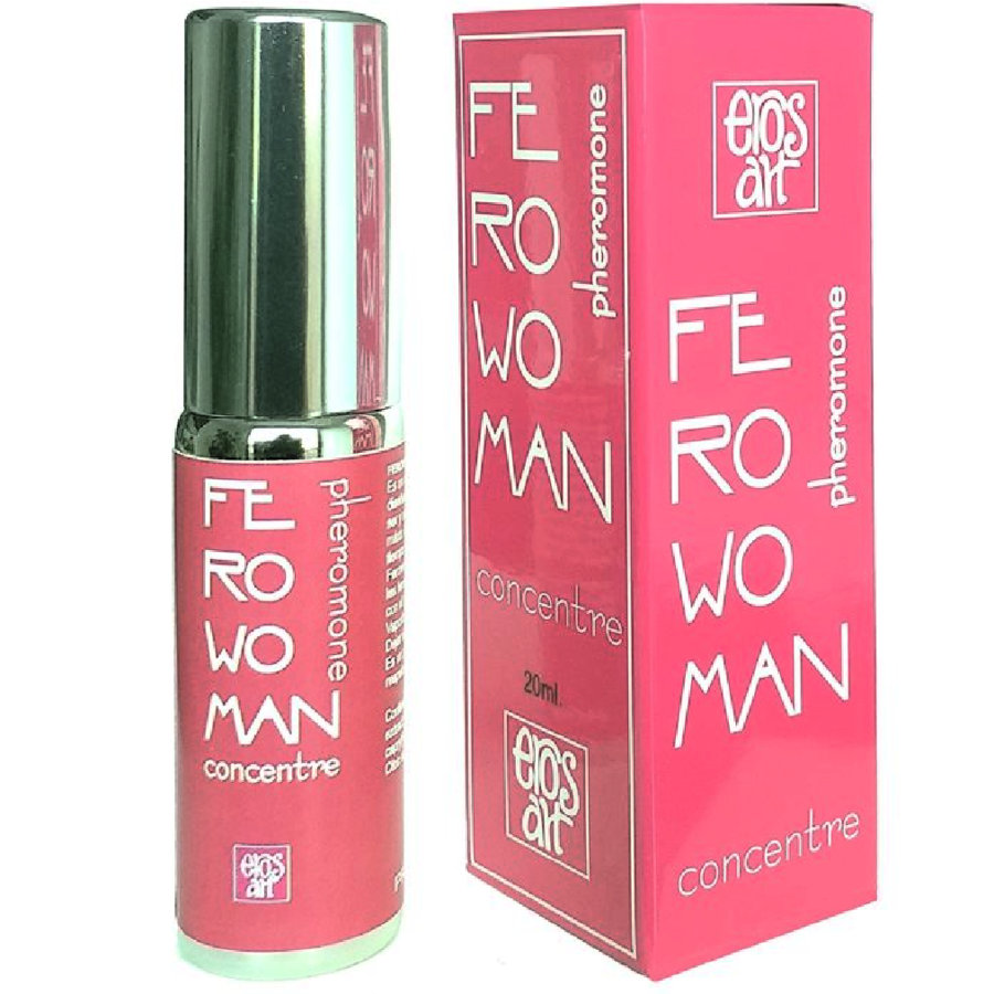 EROS-ART Ferowoman concentrado de feromonas para mulher - 20ml - sentimentosocultos