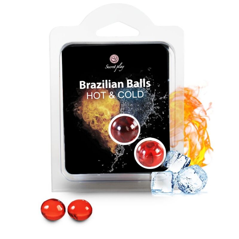 Bolas Brasileiras ( Brazilian Balls ) efeito Calor/Frio - 2 Unidades - sentimentosocultos