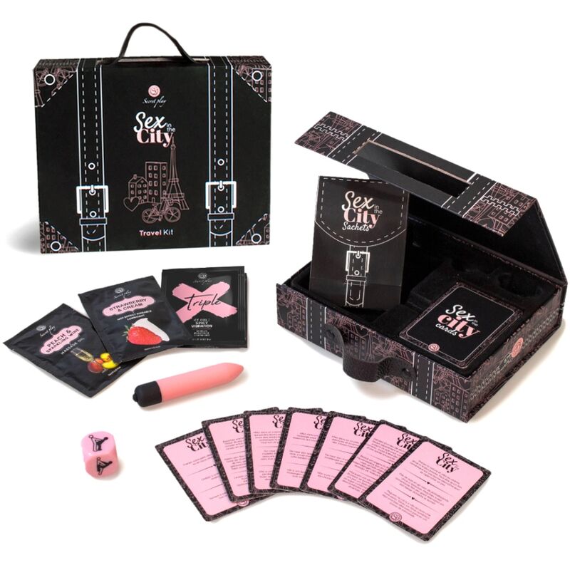 Jogo SEXCITY - Kit de viagem (ES / EN / DE / FR / NL / PT) - sentimentosocultos