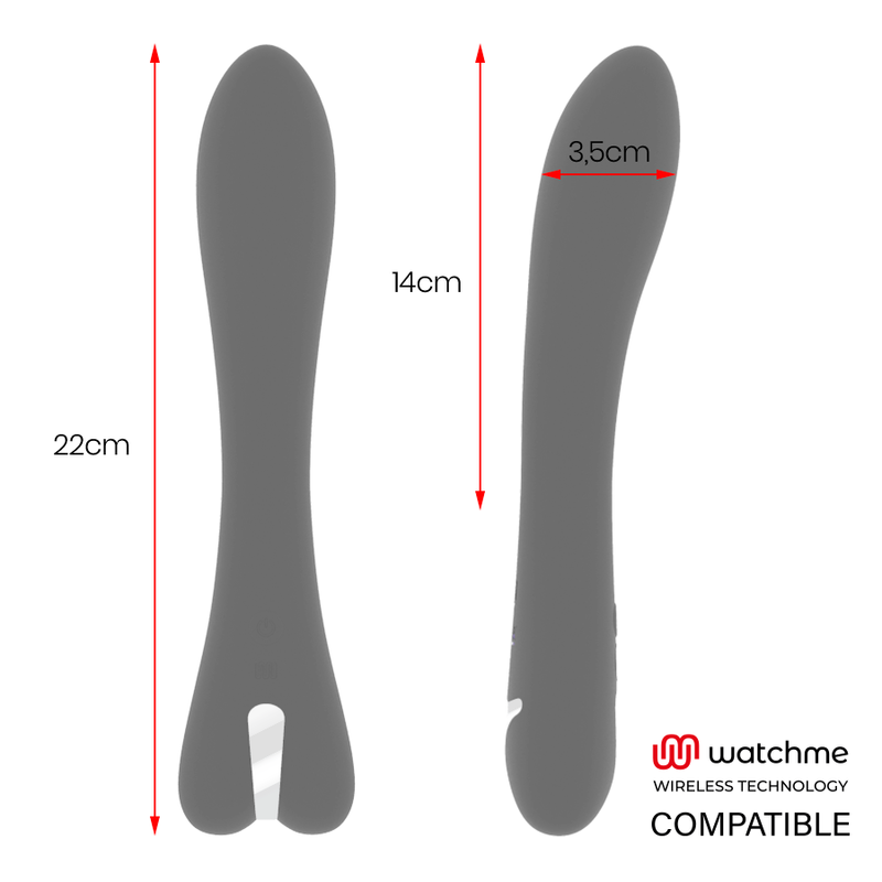 Vibrador Ryan Ponto G/P em Silicone com 10 Vibrações, Recarregável e Resistente à Água - BRILLY GLAM