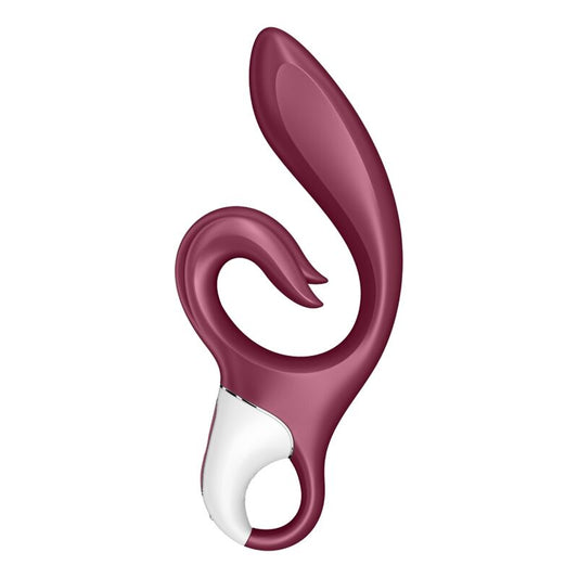 VIBRADOR SATISFYER LOVE ME COELHO - VERMELHO - sentimentosocultos