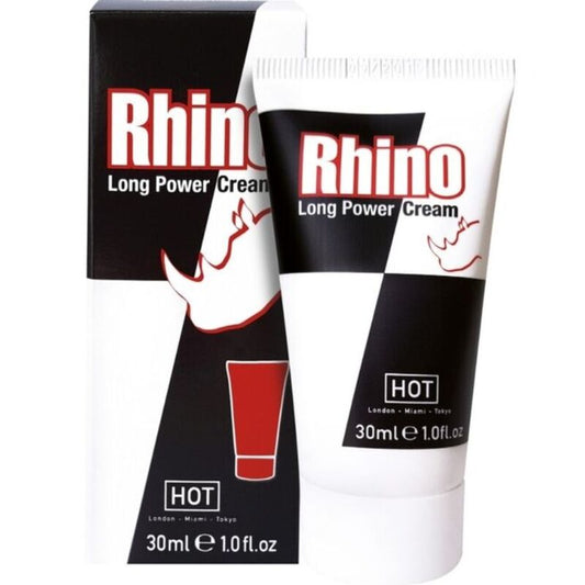 Retardante em creme HOT -  RINOCERONTES - 30ML