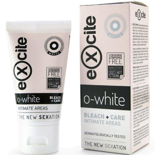 Creme de cuidado das áreas íntimas - Clareador - EXCITE - 50 ml - sentimentosocultos