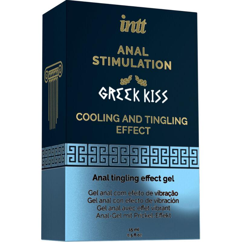 Gel de estimulação anal beijo grego - 15 ml - INTT - sentimentosocultos