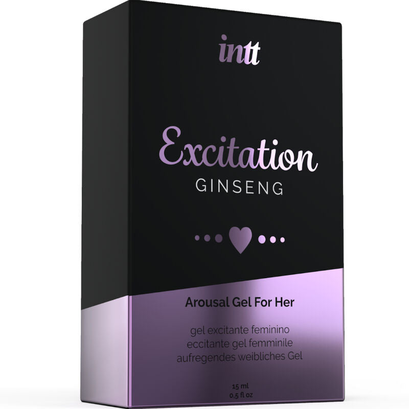 Excitation INTT Gel Estimulante Feminino 15 ml – Aumenta a Sensibilidade e Libido
