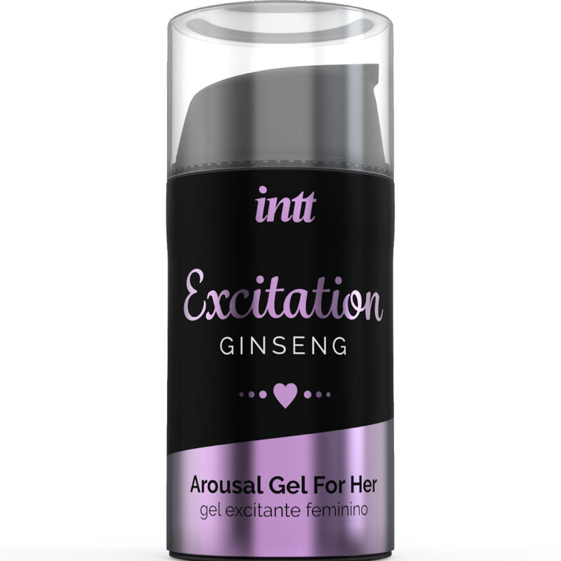 Excitation INTT Gel Estimulante Feminino 15 ml – Aumenta a Sensibilidade e Libido