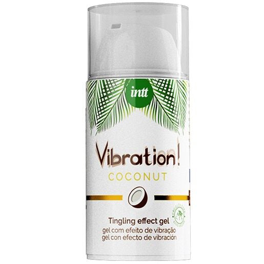 Gel Estimulante Vegan Vibration Coconut INTT(Vibrador líquido) – Efeito Vibrante com Aroma a Coco
