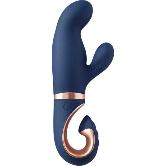 Vibrador Gentley – Estimulação Tripla e Prazer Intenso-  AZUL CARIBE - G-VIBE