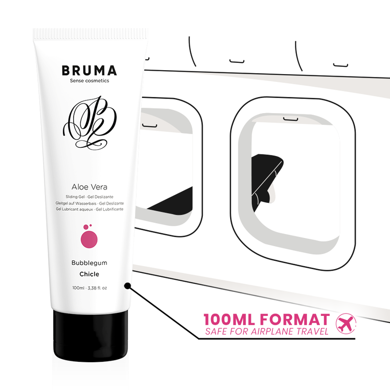 el Deslizante BRUMA com Aloe Vera 100ml – Lubrificante Base de Água Hidratante