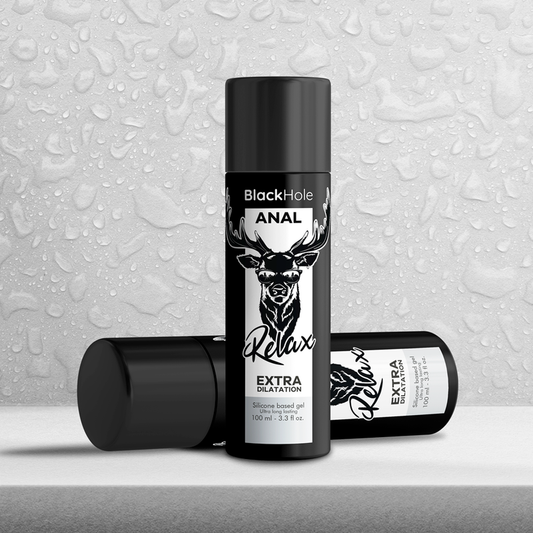 BLACK HOLE™ - Lubrificante à Base de Silicone - Dilatação anal - sentimentosocultos