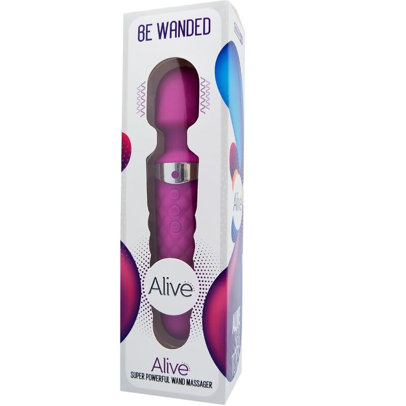 Massajador Vibrador Varinha Be Wanded  -   ALIVE