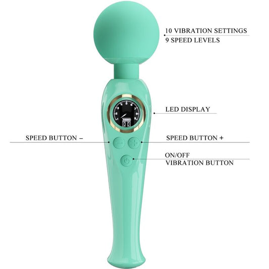 Vibrador massajador varinha PRETTY LOVE - Skiler