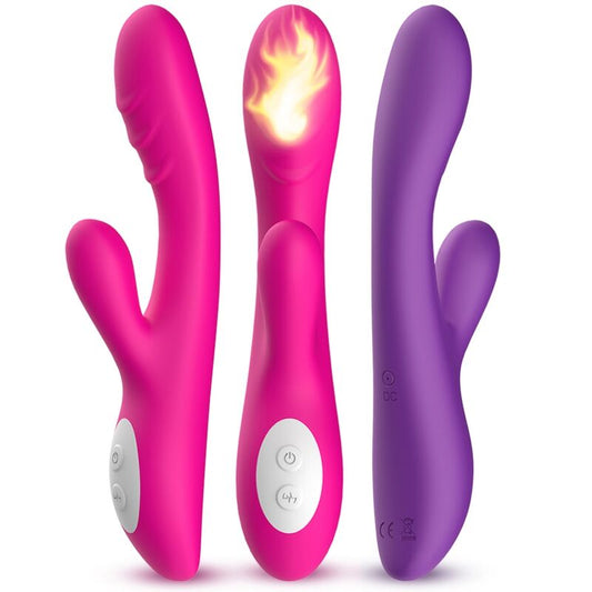 Vibrador efeito calor Spark Roxo - ARMONY