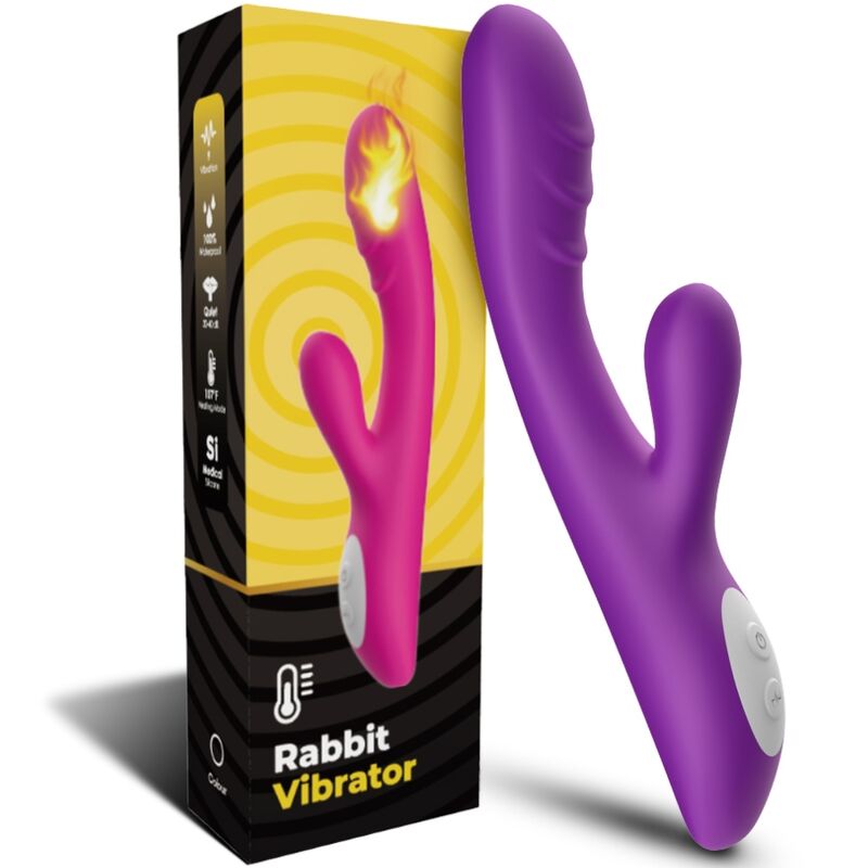 Vibrador efeito calor Spark Roxo - ARMONY