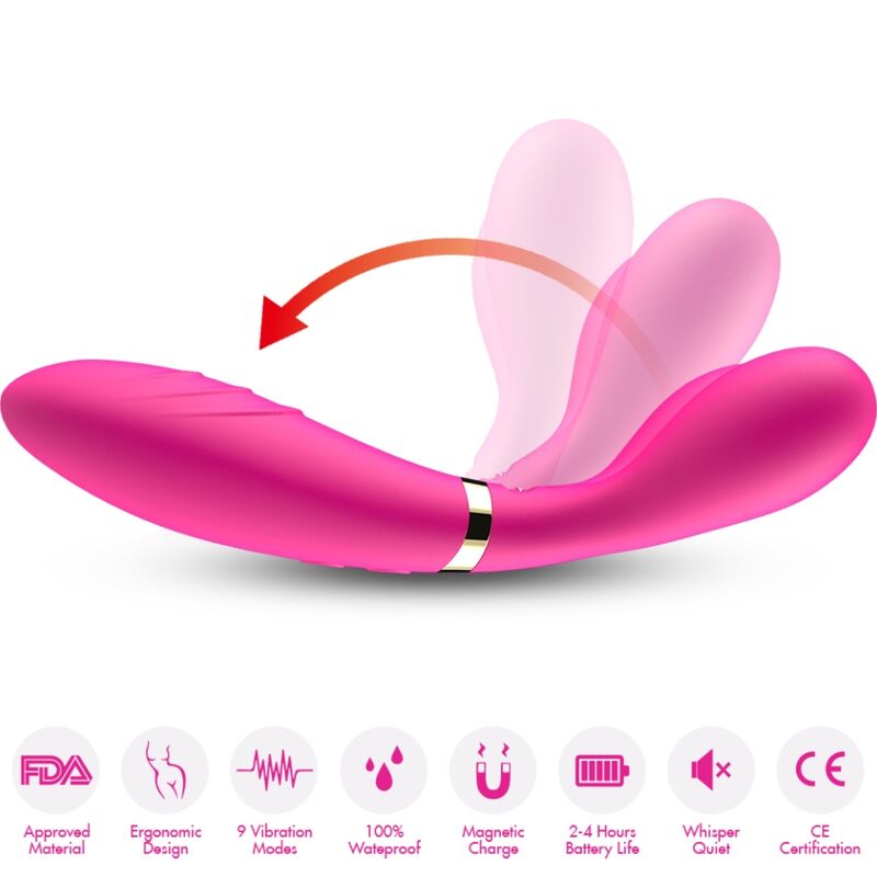 Massajador e Vibrador Y-Wand cabeça dupla - ARMONY