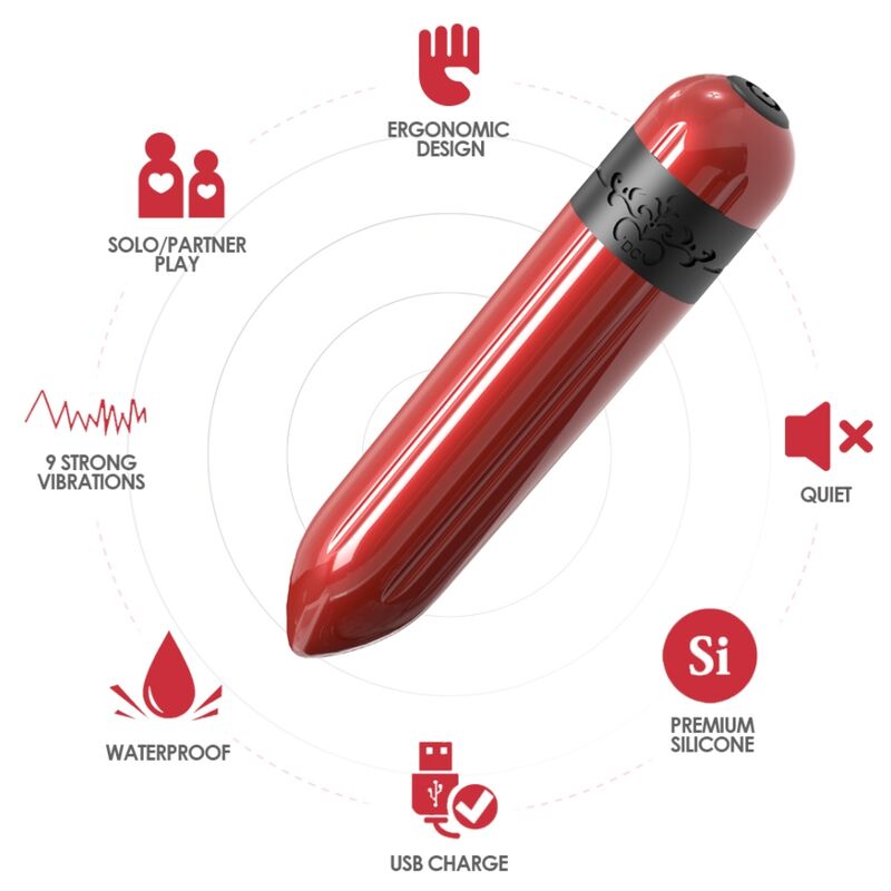 Bala Vibradora (Bullet) Rocket - ARMONY -  FUCSIA