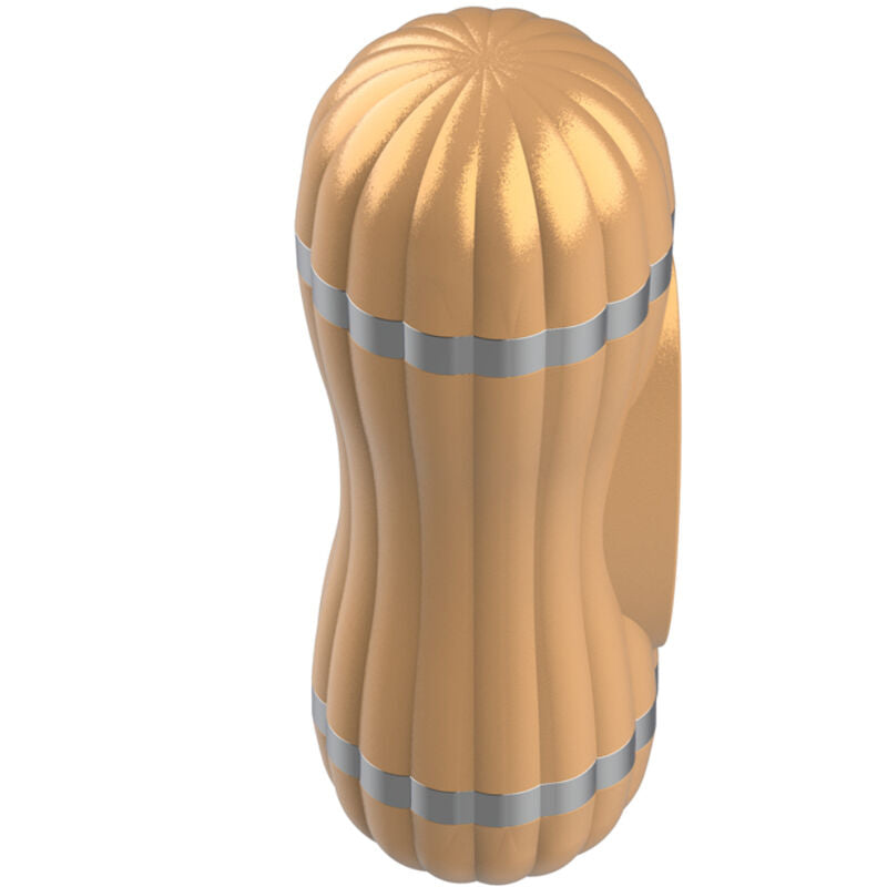 Masturbador Duplo Vagina e Boca Belvis Dourado - ARMONY