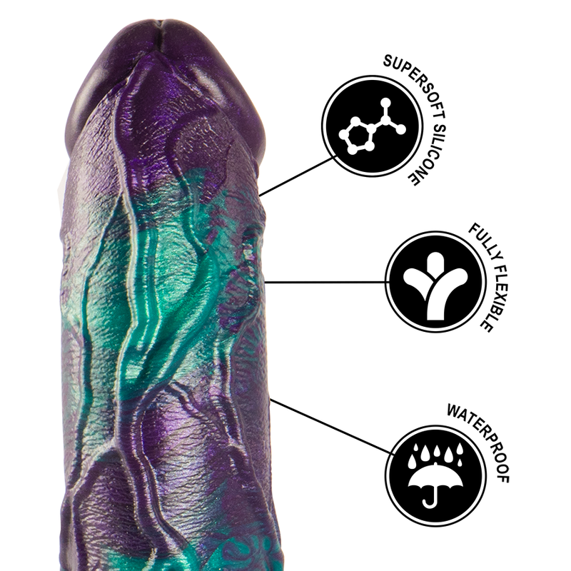 Dildo escamoso Tamanho grande BASILISK- EPIC