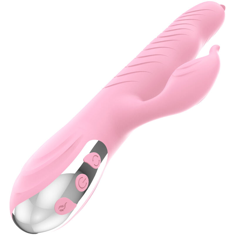 Vibrador & Thrusting Marcia com Dupla Língua e Efeito de Calor - ARMONY