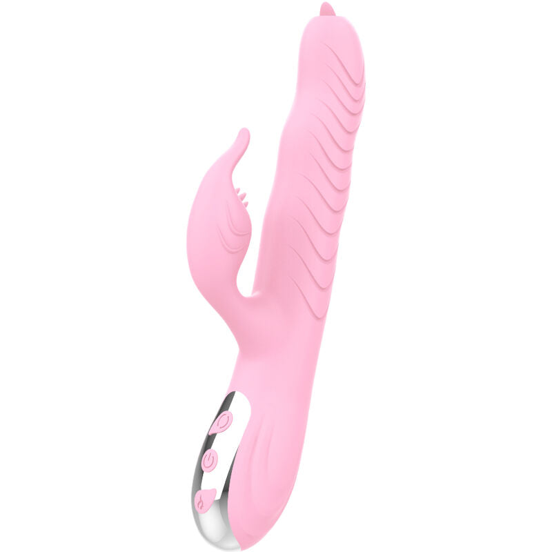 Vibrador & Thrusting Marcia com Dupla Língua e Efeito de Calor - ARMONY