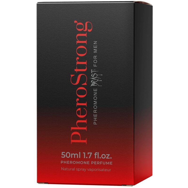 Perfume com Feromonas BEAST para homem - PHEROSTRONG - 50 ml