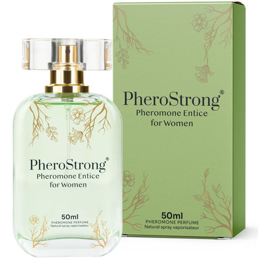 Perfume com Feromonas Entice para Mulher - Pherostrong - 50 ml