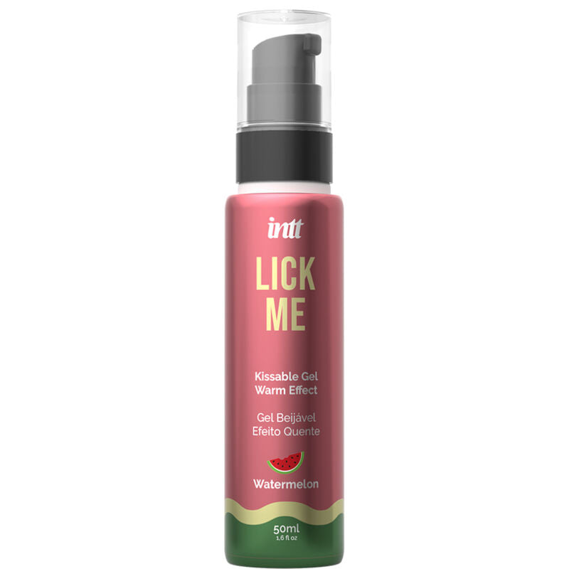 Gel Beijável INTT Lick Me  com Vários Sabores Efeito de Calor