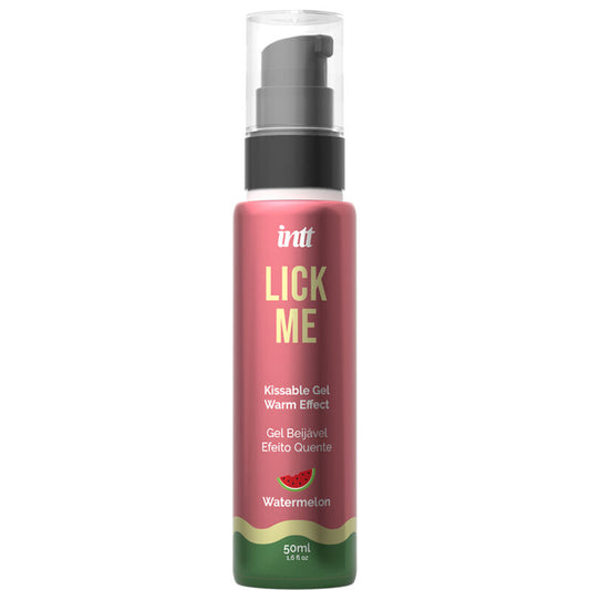 Gel Beijável INTT Lick Me  com Vários Sabores Efeito de Calor