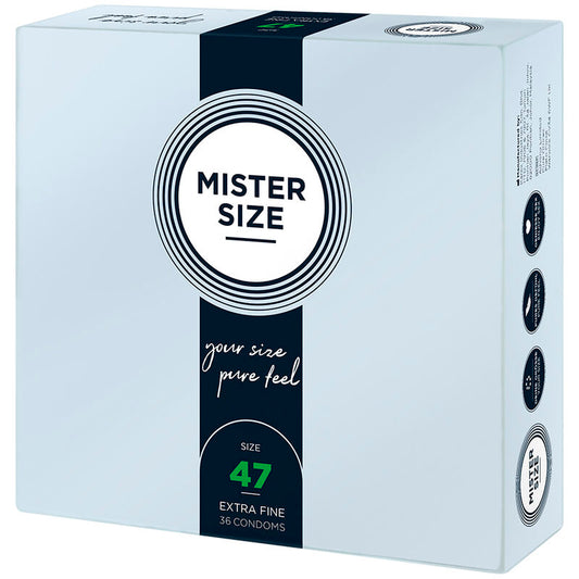 Preservativos MISTER SIZE -   Tamanho XS 47 mm