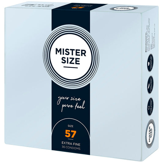 Preservativos MISTER SIZE -   Tamanho L 57 mm