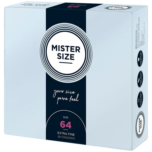 Preservativos MISTER SIZE -   Tamanho XXL 64 mm