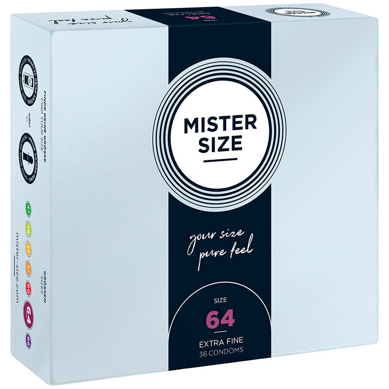 Preservativos MISTER SIZE -   Tamanho XXL 64 mm