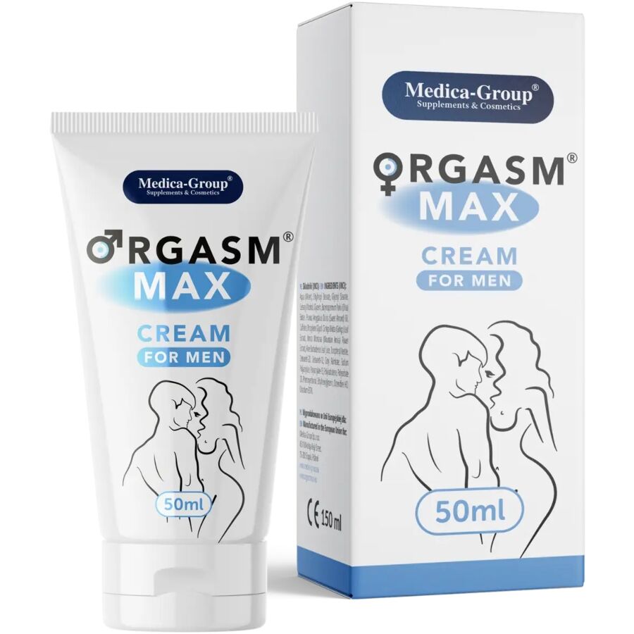 Orgasm Max Cream for Men – Creme Estimulante Masculino para Sensações Mais Intensas