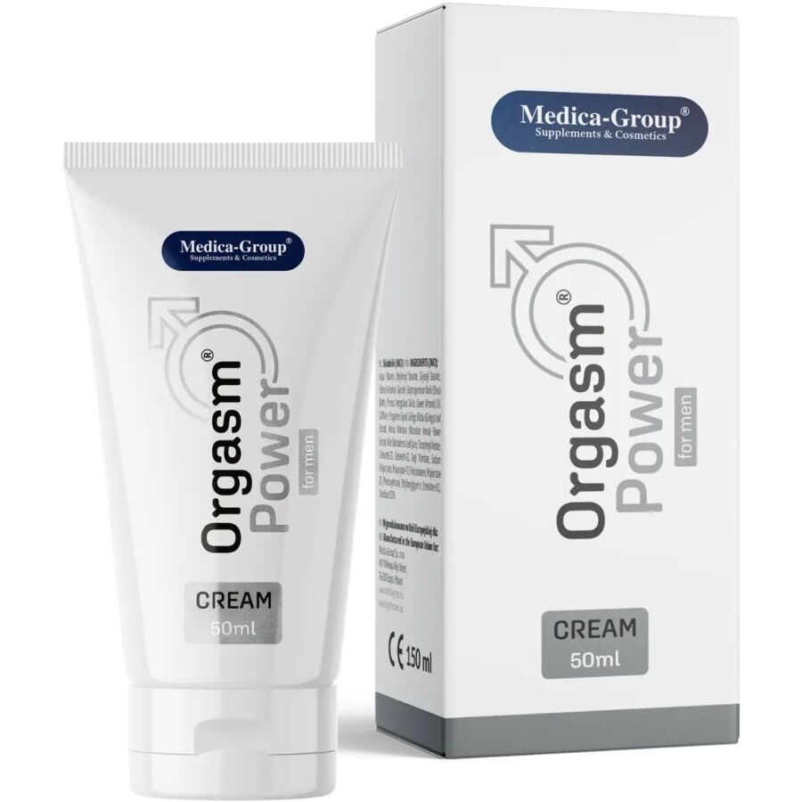 Orgasm Power For Men Cream – Creme Estimulante Masculino para Ereções Mais Fortes e Sensações Intensas