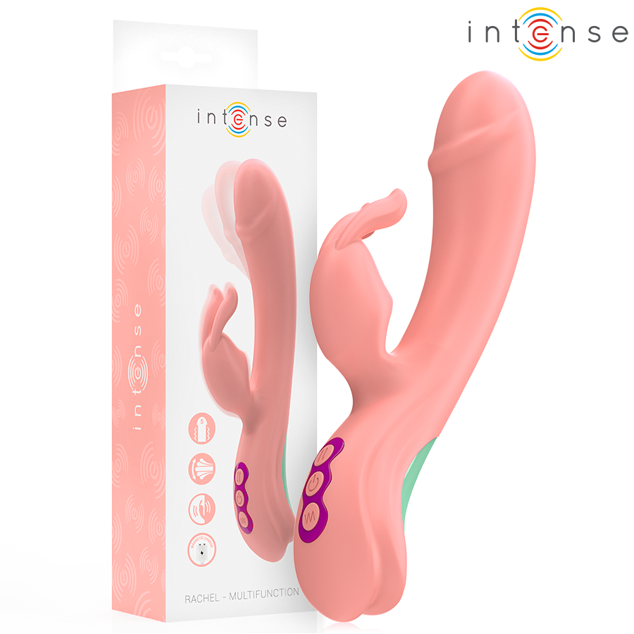 Vibrador Rabbit INTENSE Rachel – Estimulação Ponto G e Clitóris