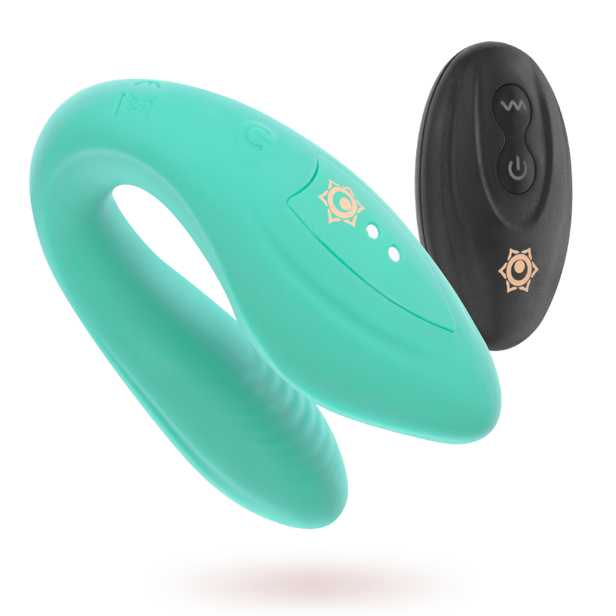 Vibrador para casais com controlo remoto - RITHUAL KAMA AZABACHE - sentimentosocultos