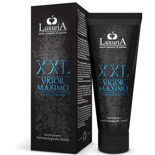 Creme de massagem volumizador para Homem INTIMATELINE LUXURIA - XXL Vigor Máximo -  75 ML