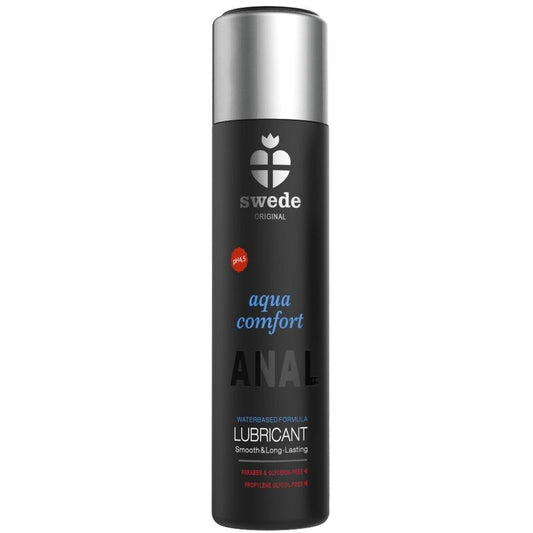 Lubrificante Anal Aqua Comfort – Base de Água, Sedoso e de Longa Duração (120 ml)