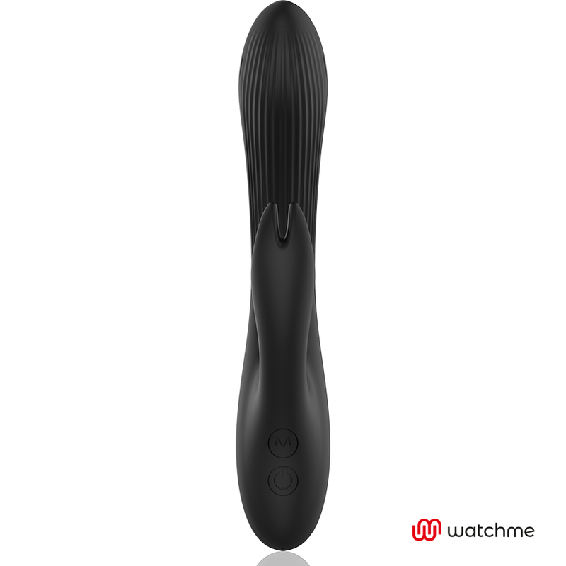 Vibrador Rabbit com controlo remoto Tecnologia Watchme Negro/Gold - ANNE'S DESIRE