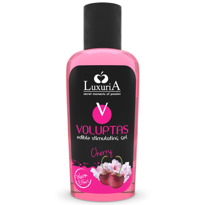 Gel estimulante , comestível ,efeito aquecimento LUXÚRIA VOLUPTAS - 100 ml - sentimentosocultos