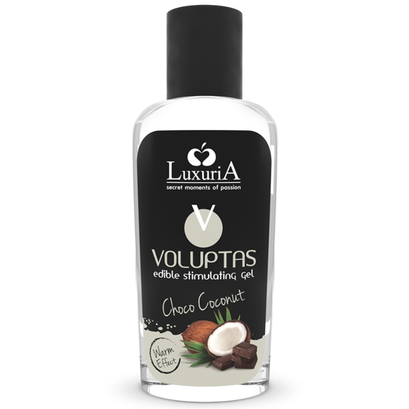 Gel estimulante , comestível ,efeito aquecimento LUXÚRIA VOLUPTAS - 100 ml - sentimentosocultos