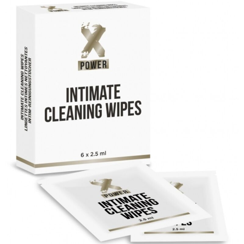 Toalhetes XPOWER INTIMATE CLEANING 6 unidades - sentimentosocultos